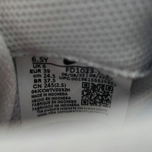 Nike Air Force 1 Low '07 PRM San Francisco Chinatown Lotus Flower 6.5Y / W8 - Picture 11 of 12